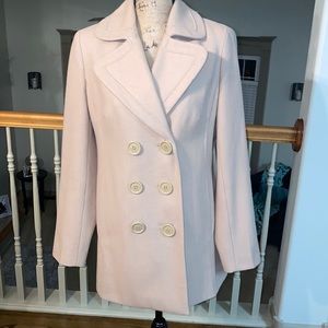 Tan pea coat- women’s size 6 - New York and Company